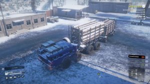 SnowRunner __  АМУР_Переправа. Космодром