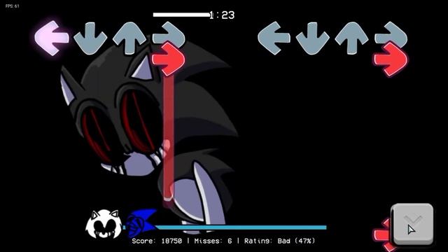 Friday Night Funkin Vs Sonic.exe Sonic Sings Monochrome Android Port смотреть онлайн