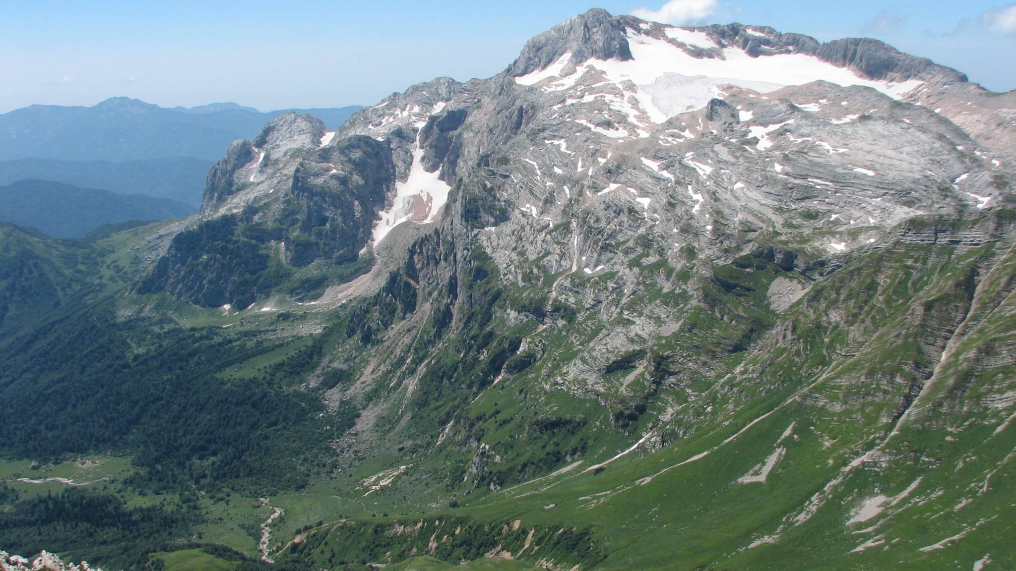 Гора Фишт, гора Пшехо-Су