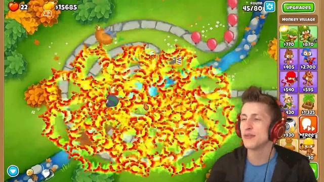 BTD 6 but everything is a monkey ace… смотреть онлайн