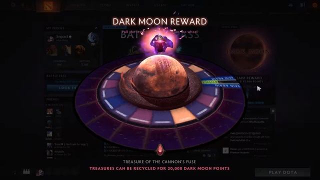 Dark moon wheel. Spending 1 Million points for baby Roshan!!! смотреть онлайн