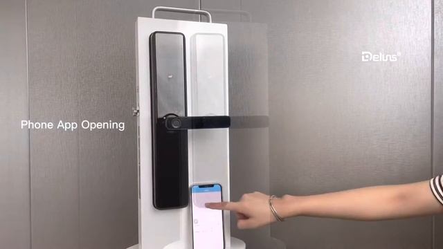 Deluns Smart Lock Fingerprint Lock Phone App TTLOCK Password Lock smart living Bluetooth Lock смотреть онлайн