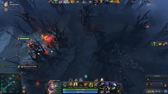 Играем с аутистами в Dota2 смотреть онлайн