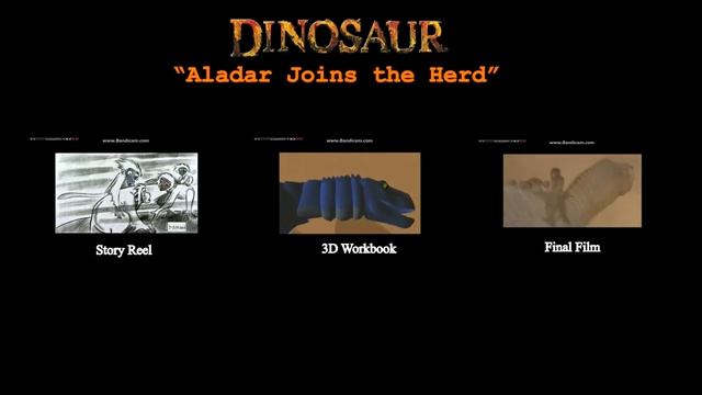 Dinosaur (2000) | Progression Reel Comparison 🦖🦕