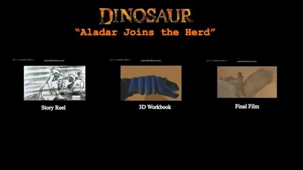 Dinosaur (2000) | Progression Reel Comparison 🦖🦕