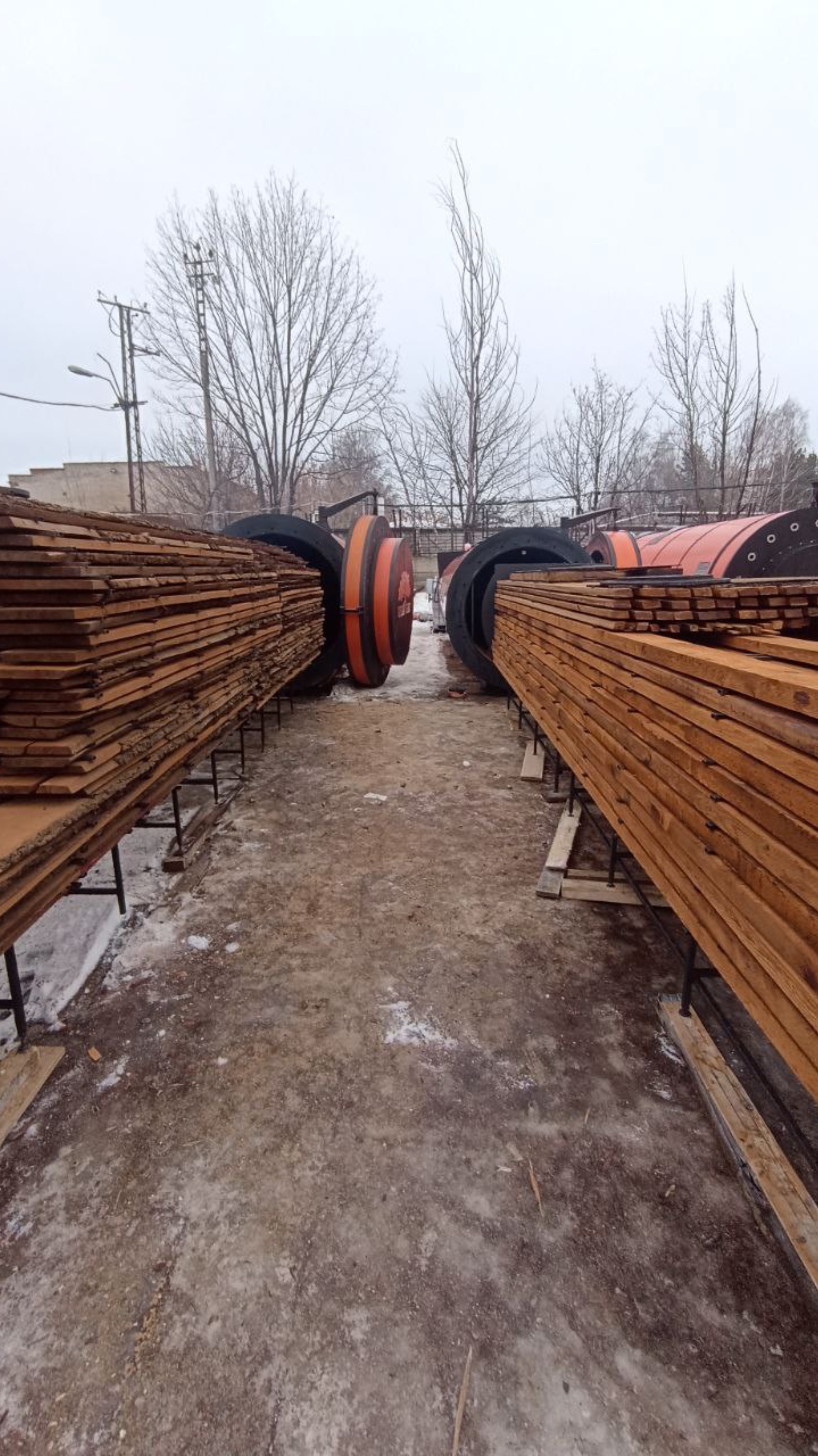 Термообработка доски ольхи в термокамере смотреть онлайн