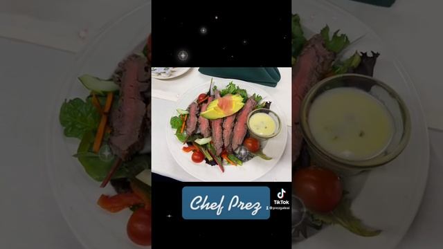 Steak salad with Passion Fruit Citrus Aioli W/ Chef Prez смотреть онлайн