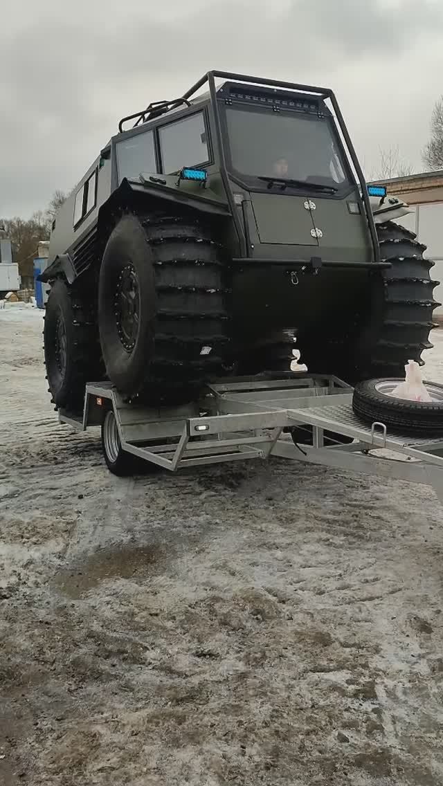 Новый дизельный вездеход "БРо" от Жукофф Гараж смотреть онлайн