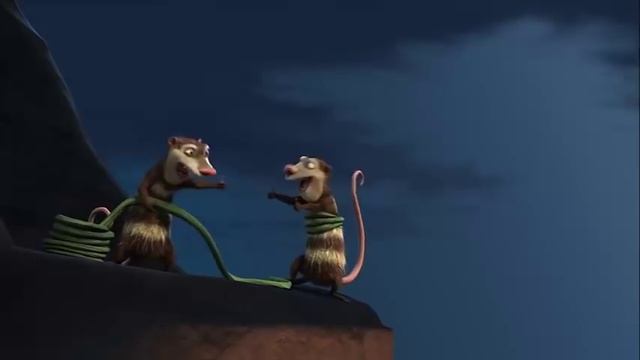 Ice Age: Crash and Eddie funny scenes смотреть онлайн