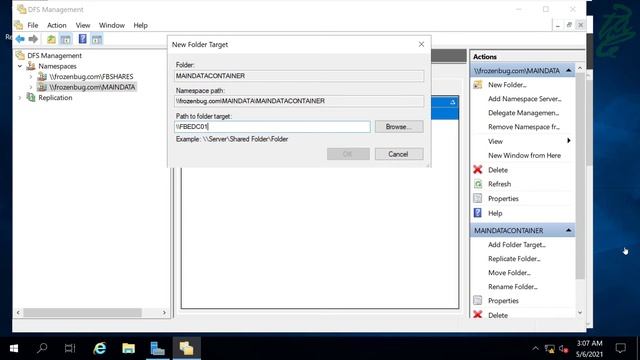 75 - Create DFS Replication смотреть онлайн