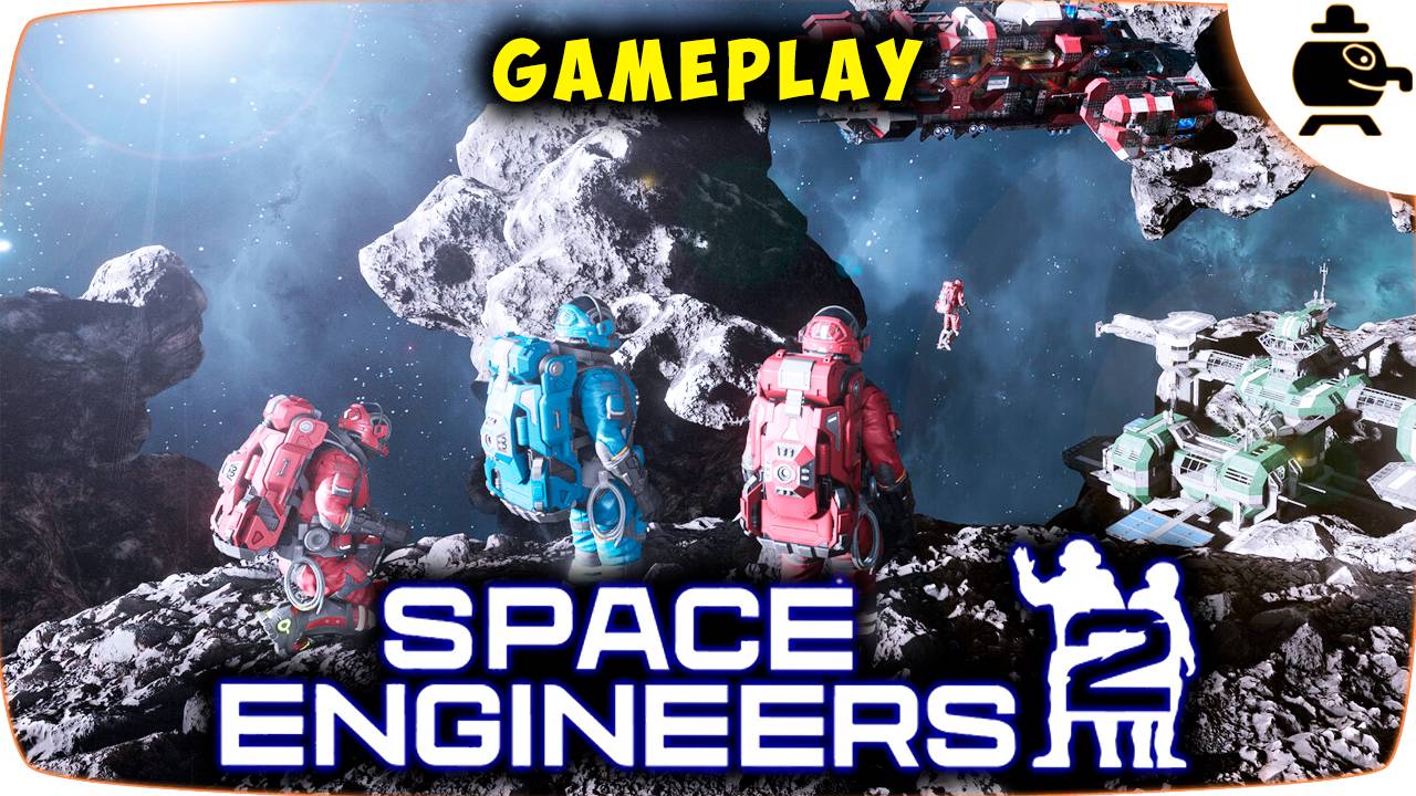 Первый Геймплей Space Engineers 2 ранний доступ новая сетка, разрушения, полеты #spaceengineers2 смотреть онлайн