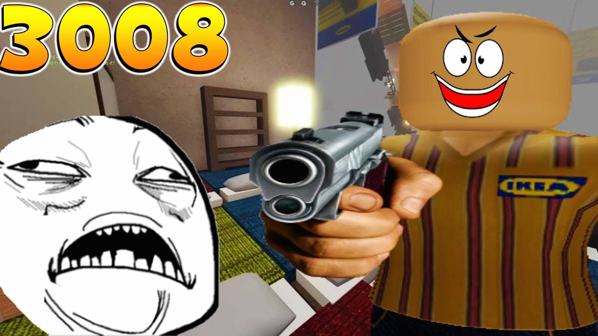 3008 ИКЕА Смешные Моменты РОБЛОКС СЦП 3008 ИКЕА - Роблокс мемы и приколы смотреть онлайн