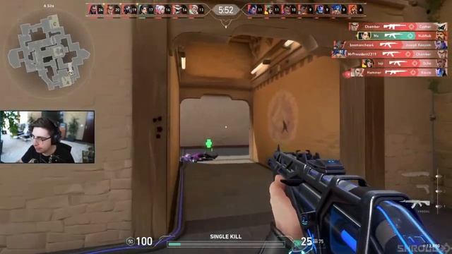 shroud talking about Valorant and CSGO. смотреть онлайн