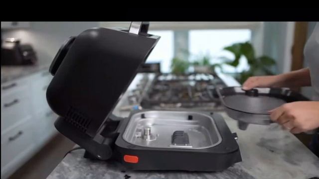 ALL-NEW NINJA FOODI SMART XL PRO GRILL AND GRIDDLE! IN 2021 First Look! 7 in 1 Grill and Griddle! смотреть онлайн