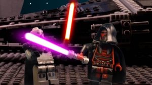 LEGO STAR WARS Malgus vs Revan epic Lightsaber duel