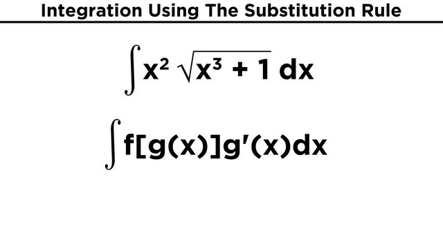 Integration Using The Substitution Rule смотреть онлайн