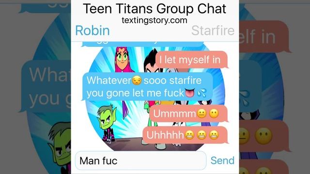 Teen Titans Group Chat