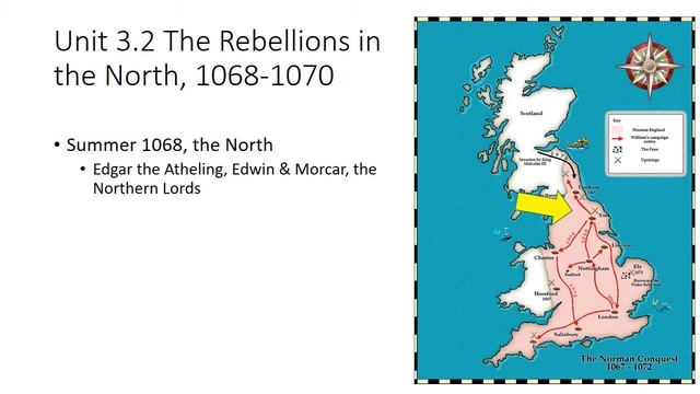 3.2 The Rebellions in the North 1068 70 смотреть онлайн