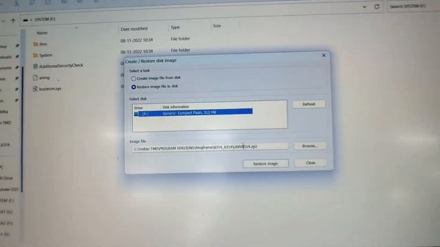 B&R Display PP65 CF Card (Compact Flash Card) Program Update Procedure with RUC Software смотреть онлайн