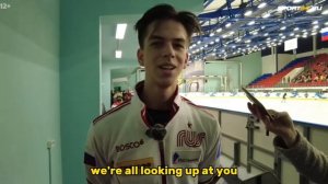 Petr Gumennik interview (ENG sub) new programm|quads|studies #figureskating #фигурноекатание