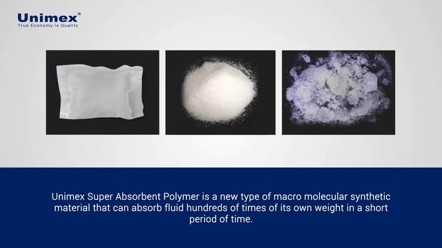 Unimex® Super Absorbent Polymer смотреть онлайн