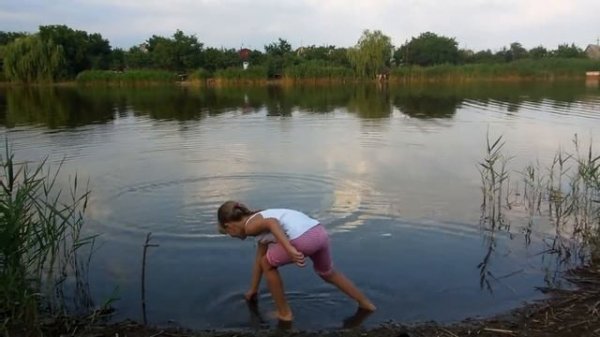 Как запускать блинчики по воде