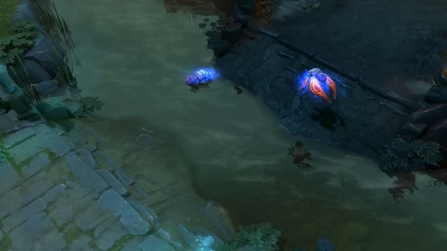 Dota 2 Courier: Unusual Kupu (Ethereal Flame - Indigo) смотреть онлайн
