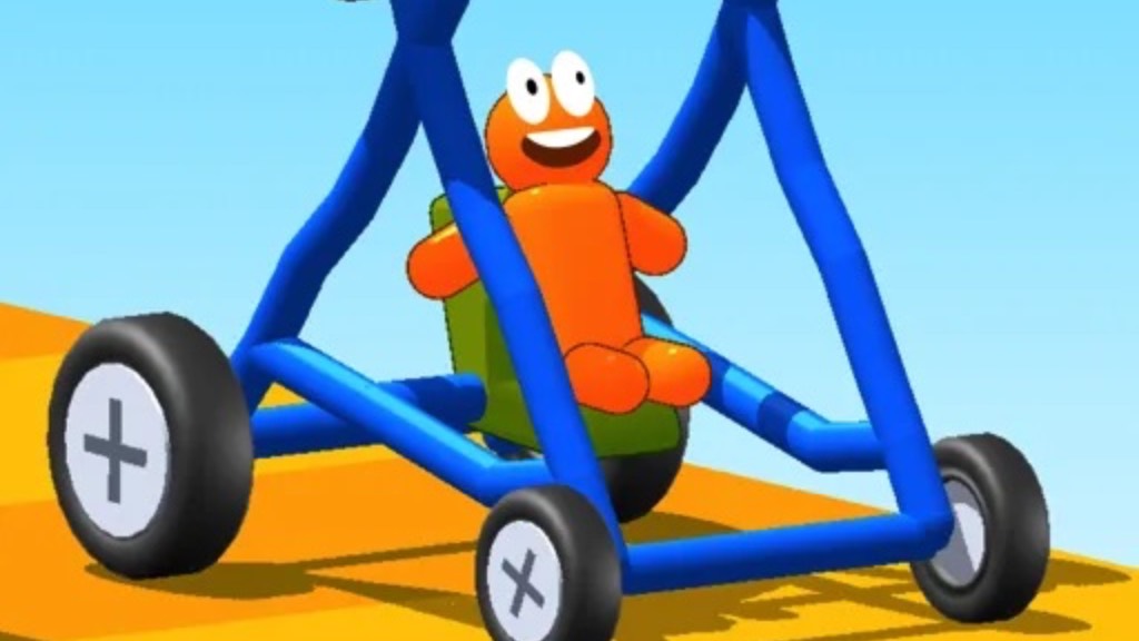 Сумасшедшие гонки на гибкой машине.
Онлайн игры. Яндекс игры.
Гонки на рисованной машине. смотреть онлайн