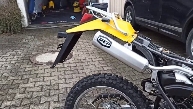 Erster Start Suzuki TSR 125 // first start Suzuki TS125R смотреть онлайн