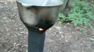 Плов на ракетой печи