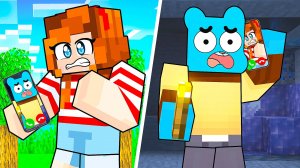 Gumball JOY ПОЗВОНИЛ ДЕВУШКЕ В МАЙНКРАФТ! ГАМБОЛ ЗАСТРЯЛ В ШАХТЕ!