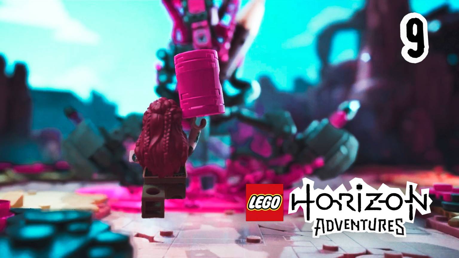 Ломаем Порчетворы Гелиса - LEGO Horizon Adventures - 9