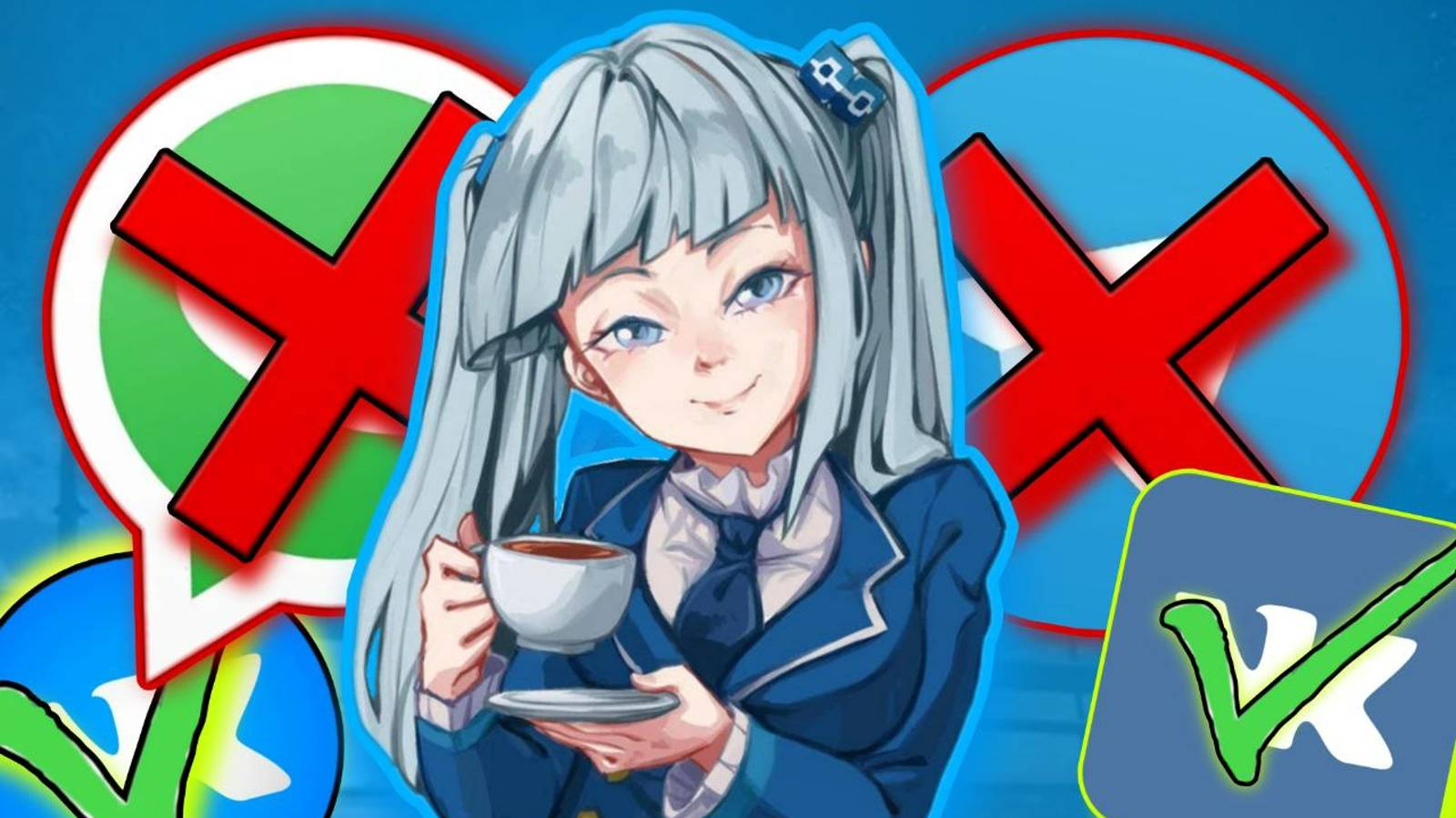 Росскомнадзор заблокирует все Мессенджеры в России?Какие альтернативы Telegram,Viber,Watsap? смотреть онлайн