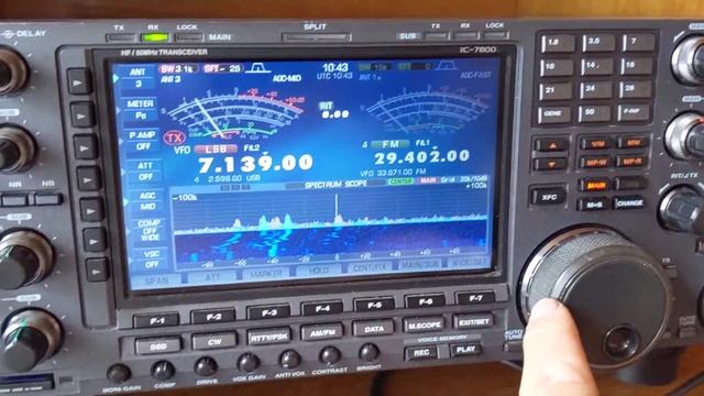 The Beast is back in town .The Icom IC7800 смотреть онлайн