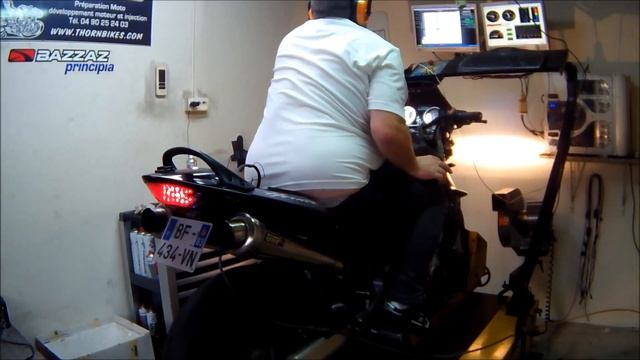 Power Commander , réglage au banc par Thorn Bikes Honda 919 / 900 Hornet смотреть онлайн