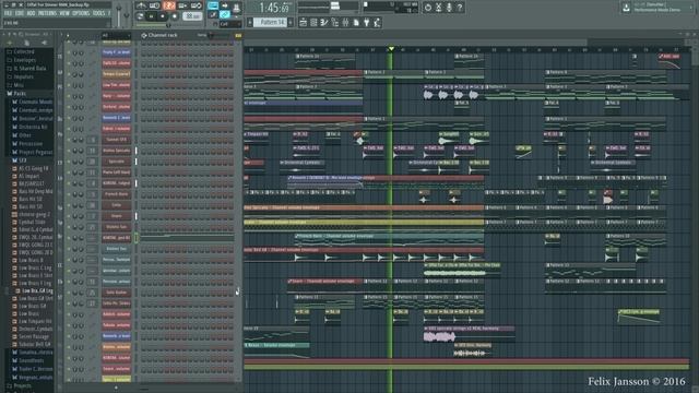 Reminisce - FL Studio 12 Playthrough (Epic Cinematic Music) смотреть онлайн