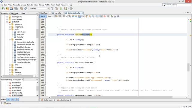 การสร้าง sitemap.xml ใน yii framework เพื่อส่งให้ google webmaster tool смотреть онлайн