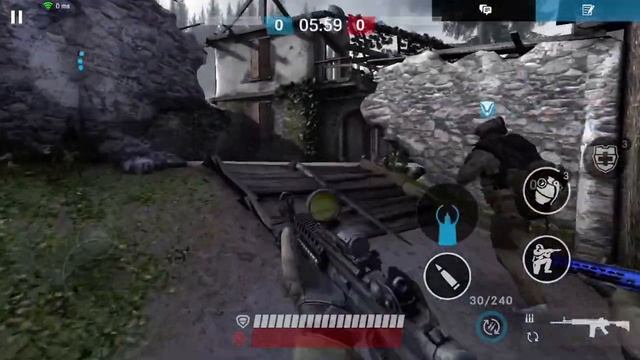 Playing Warface Mobile смотреть онлайн