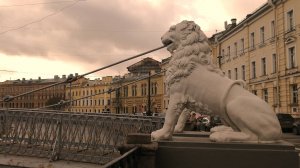 Львиный мост – чудо питерской архитектуры. История три столетия.