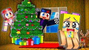 😦НИКТО НЕ ПРИШЕЛ КО МНЕ на НОВЫЙ ГОД в МАЙНКРАФТ! ВСЕ ЗАБЫЛИ про НУБИКА