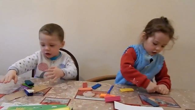 ЛЕПИМ ИЗ ПЛАСТИЛИНА .Всегда рады новым подписчикам. смотреть онлайн