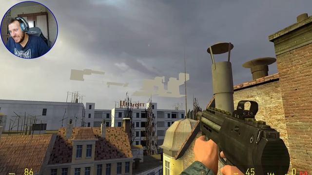 Безумный Half-Life 2 с модами! Реакция смотреть онлайн