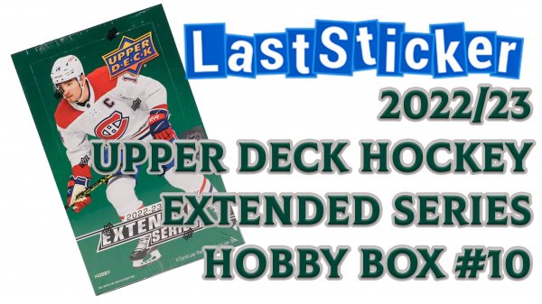 Boxbreak Upper deck 2022/23 Extended Series Hobby box #10