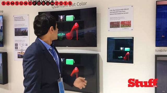Samsung's Quantum Dot Display Technology at Samsung Forum 2016 | Stuff India смотреть онлайн