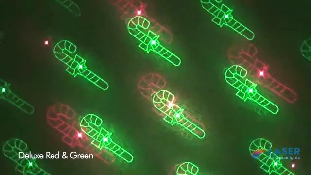 Deluxe Red & Green | Laser Christmas Lights смотреть онлайн