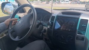 Town driving, Toyota Land Cruiser Prado LJ120, 3.0 liters, 5L-E diesel engine, manual transmission