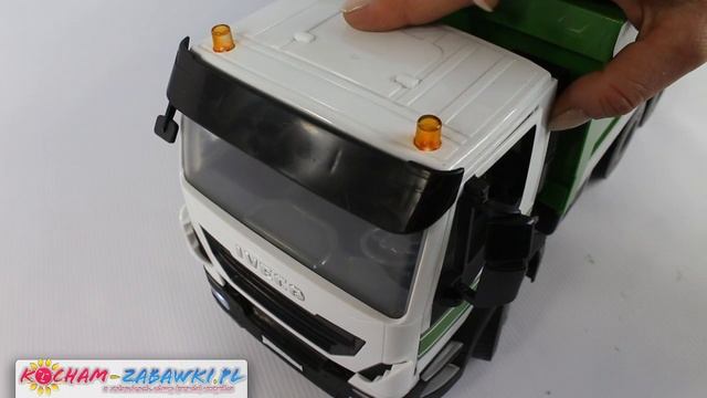 IVECO - Tomy - Garbage Truck / Duża Śmieciarka - 43057 - Recenzja смотреть онлайн