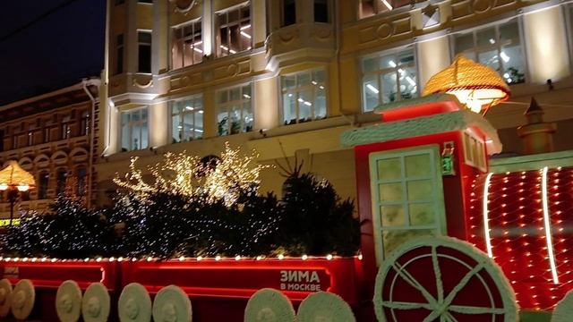Новогодняя феерия на Старом Арбате. смотреть онлайн