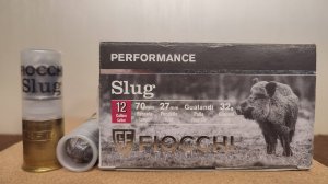 FIOCCHI SLUG GUALANDI отстрел на 50м и обзор.