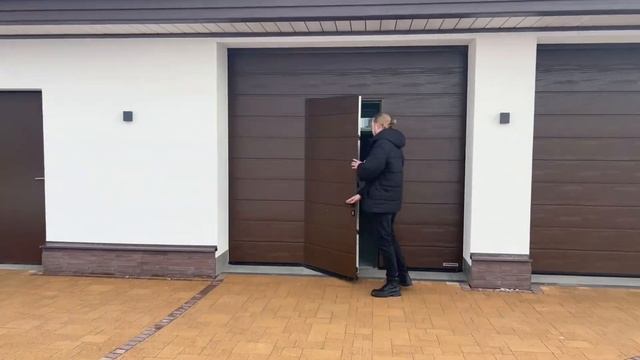 Гараж на два машиноместа, наш вариант. пгс78.